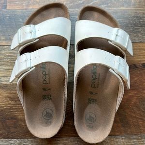 Vegan Papillio size 38 platform white